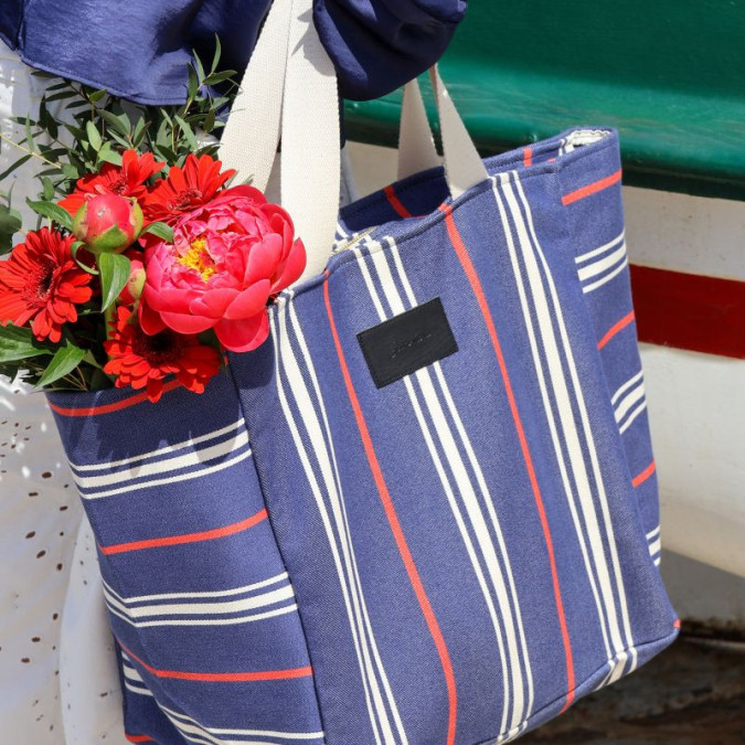 Sac Week End Nerea Navy - Maison Jean-Vier