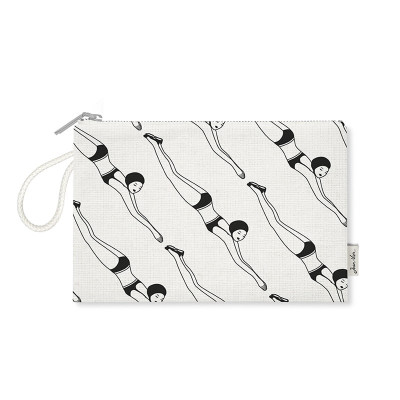 Pochette Plate Bainua Noir