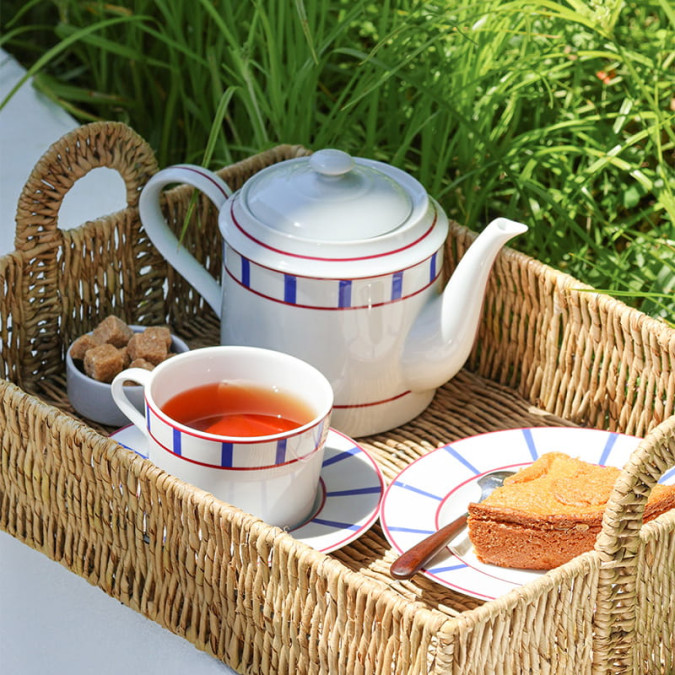 Teapot Amatxi Blue / Red - Maison Jean-Vier