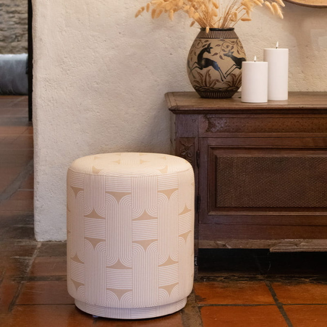 Pouffe Eki Katea Dune - Maison Jean-Vier