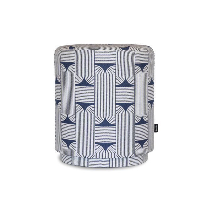 Pouffe Eki Katea Marine - Maison Jean-Vier