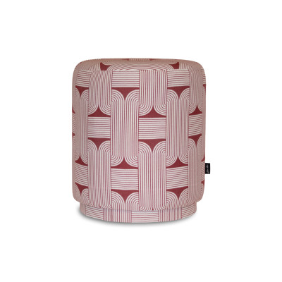 Pouffe Eki Katea Red - Maison Jean-Vier