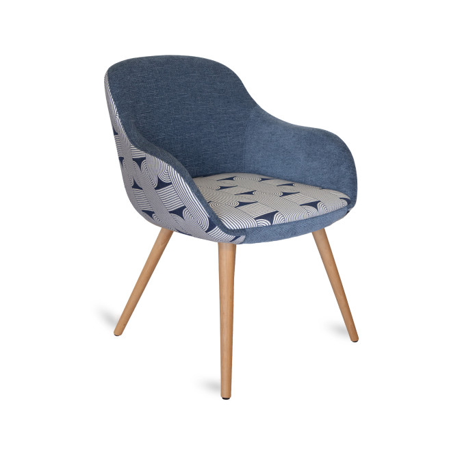 Fauteuil Azal Katea Marine