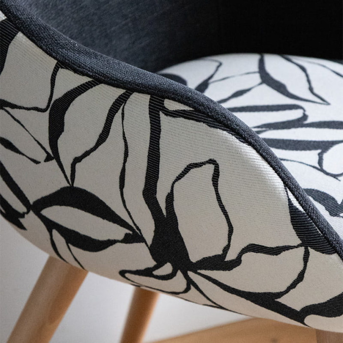 Sillón Azal Jardin Anthracite - Maison Jean-Vier
