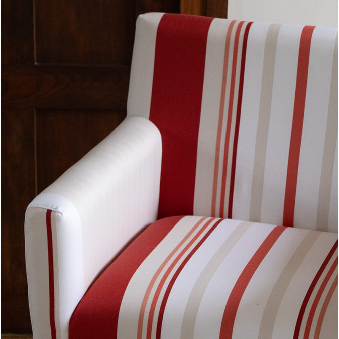 Fauteuil Ilargia Donibane Carmin
