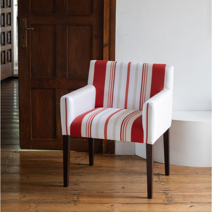Fauteuil Ilargia Donibane Carmin