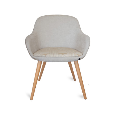 Fauteuil Azal Katea Dune