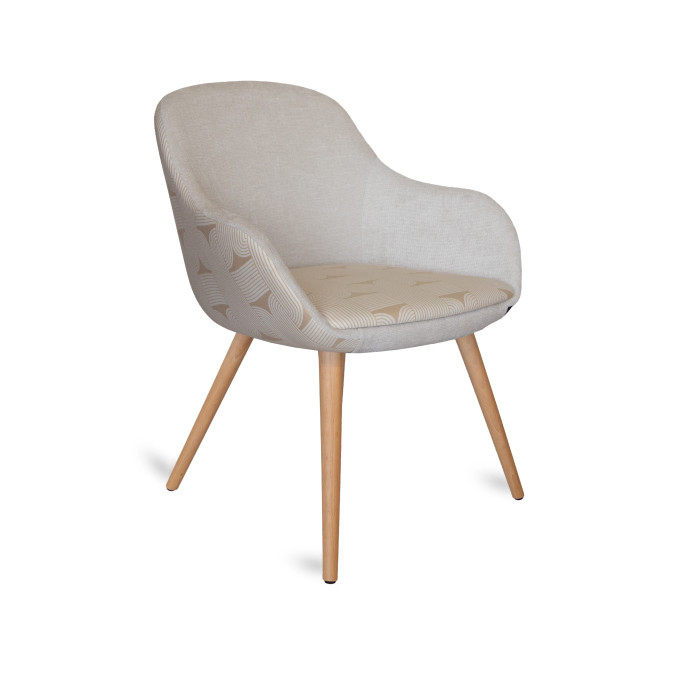 Fauteuil Azal Katea Dune