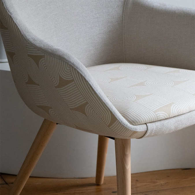 Fauteuil Azal Katea Dune