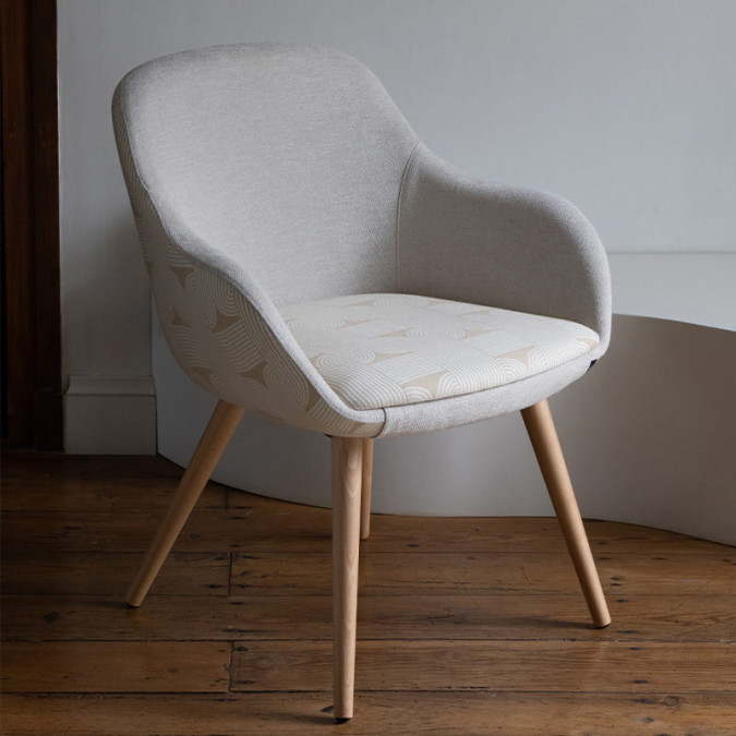 Fauteuil Azal Katea Dune
