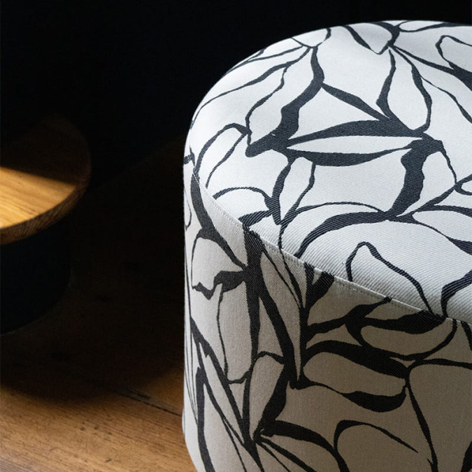 Pouf Laia Jardin Anthracite