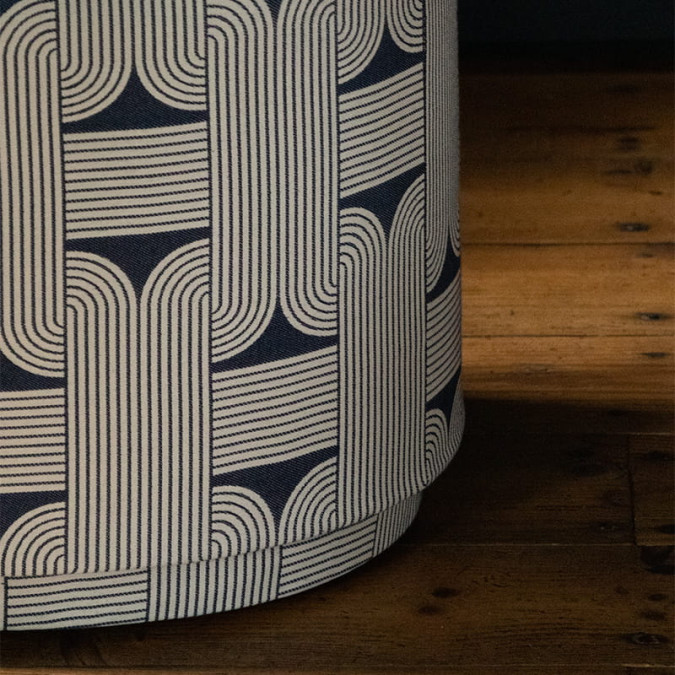 Pouf Laia Katea Bleu Marine
