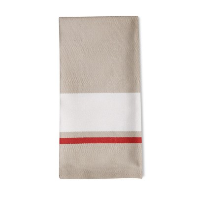 Striped napkin Donibane Fraise