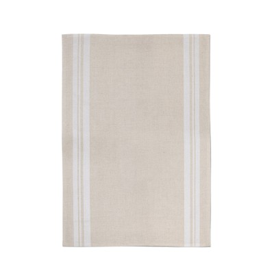 Torchon de cuisine en coton uni ou Jacquard