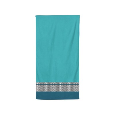 Bath towel beaumanoir blue