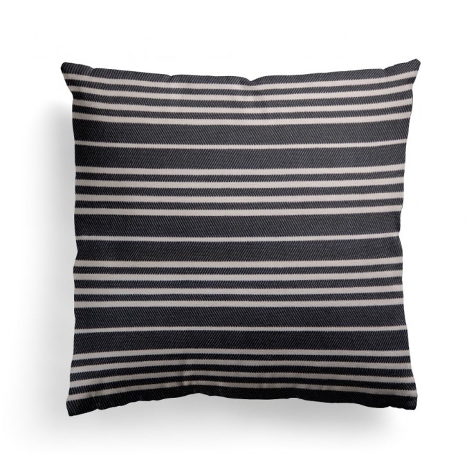 Cushion cover Souraide black 40x40