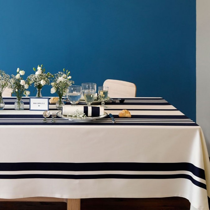 Nappe de table Pampelune Encre très élégante