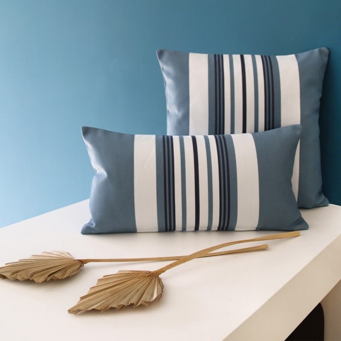 Cushion cover Donibane blue cotton