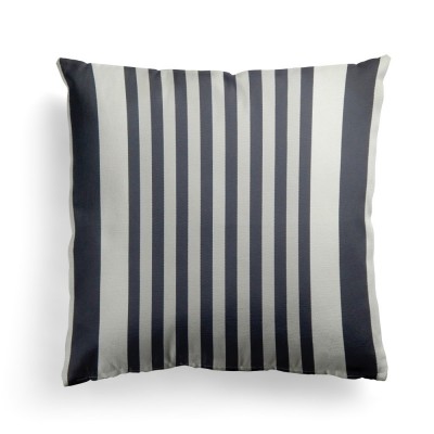 Cushion cover Ainhoa black cotton 40x40