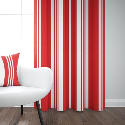 Cotton curtain Pampelune color Garance