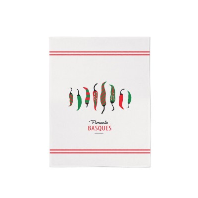 Paño Koadro Piments Verde-Rojo Paño Koadro Piments Verde-Rojo