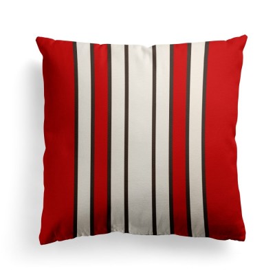 Cushion cover Espelette Amarante 40x40