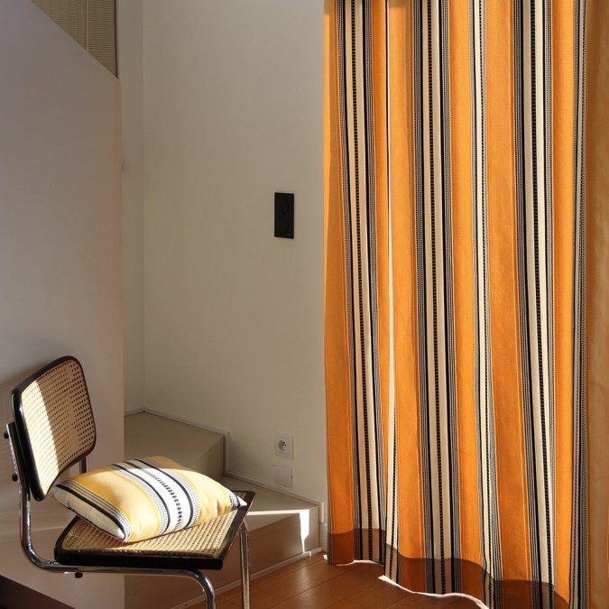 Cotton curtain Barne Gold top-of-the-range