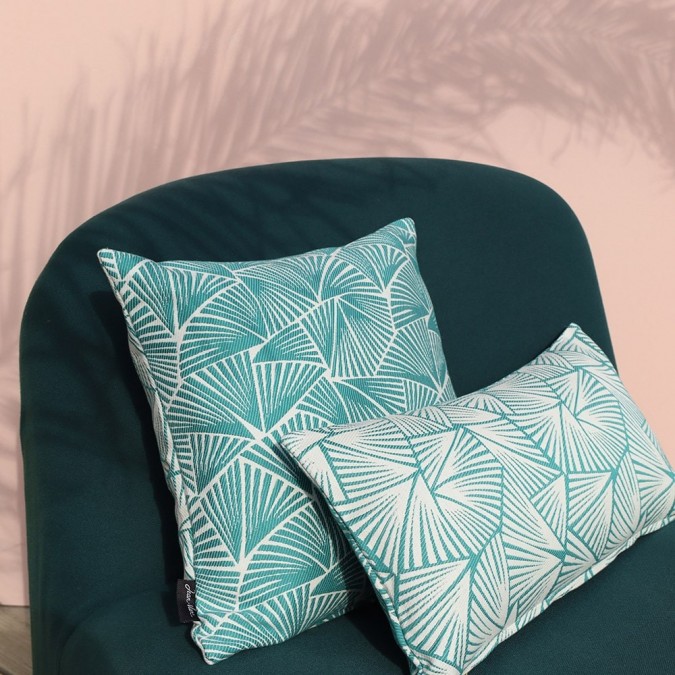 Emerald Palma cushion cover