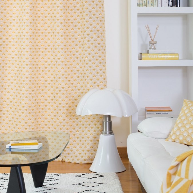 Cortina Bilbatu Ramages Jacquard tejer Mango