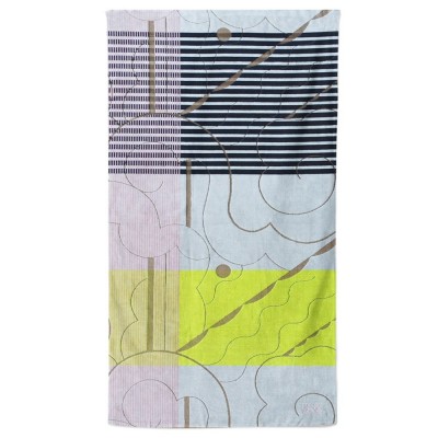 drap de plage collab mapoésie x maison jean-vier drap de plage collab mapoésie x maison jean-vier