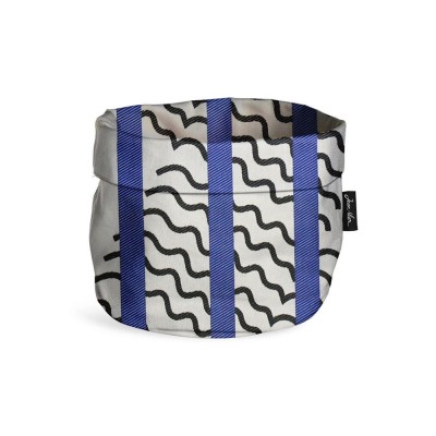 Vide poche Mapoésie x Jean-Vier bleu en coton Vide poche Mapoésie x Jean-Vier bleu en coton