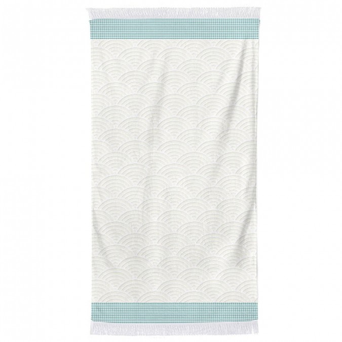 Drap de plage Artea Lagon en coton