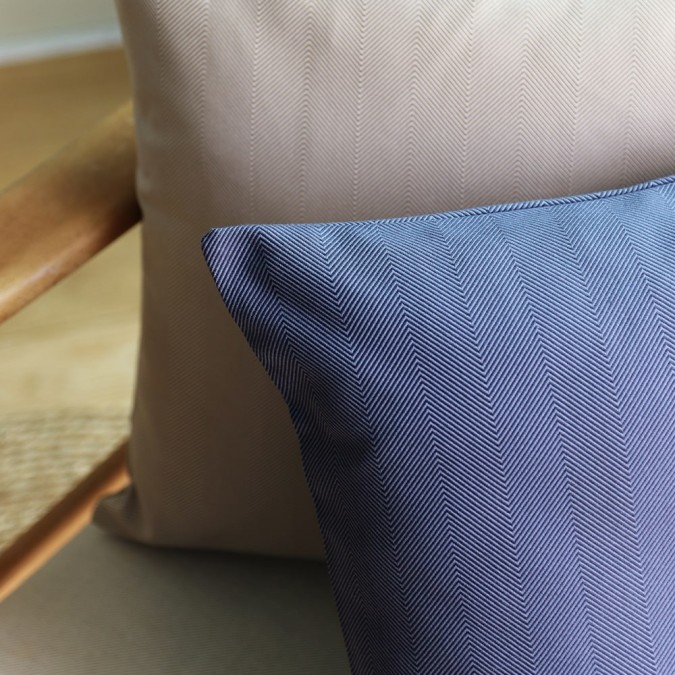Housse de coussin Lanbroa Bleu - Maison Jean-Vier