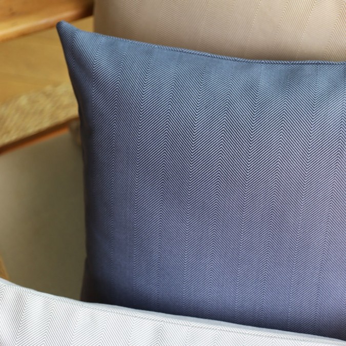 Housse de coussin Lanbroa Bleu - Maison Jean-Vier