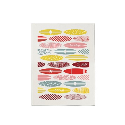Essuie-mains Koadro Surf multicolore en coton