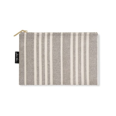 Pochette plate Souraide Ivoire 24x16 cm