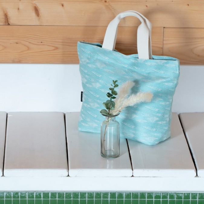 Sac Miramar couleur Turquoise 42x30x13 cm