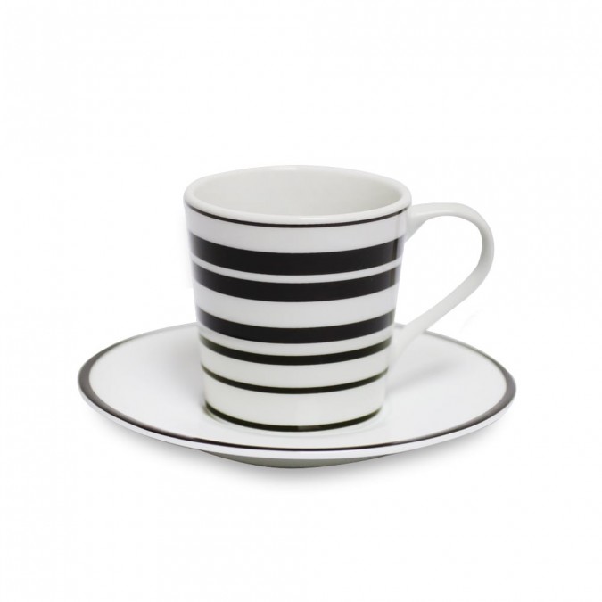 Tasse à café Héritage couleur Noir