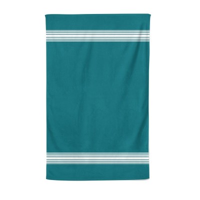 Drap de bain Grand Hotel coton bio couleur Algue Inversé