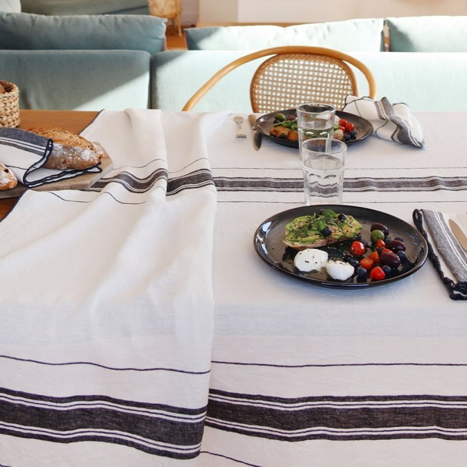 Linge de maison : serviette, nappe et torchon tendance pour la cuisine -  Côté Maison