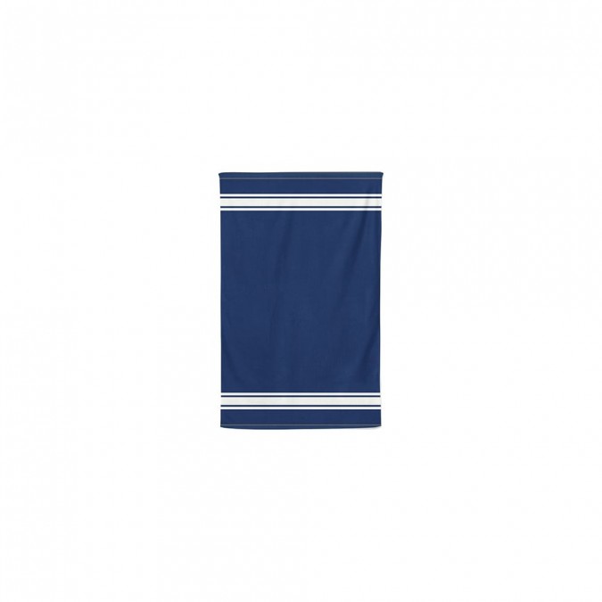 Serviette invité coton bio Grand Hotel couleur Bleu marine