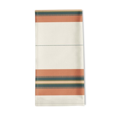 Serviette de table coton Kanbo couleur Terre Cuite