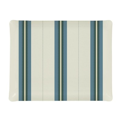 Kanbo Horizon tray in acrylic and linen/cotton fabric