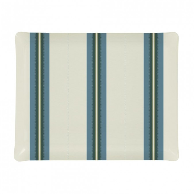 Kanbo Horizon tray in acrylic and linen/cotton fabric
