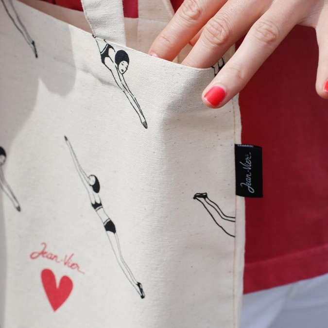 Tote Bag 100% coton Fete des meres Nageuses