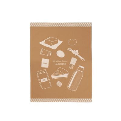 Essuie-mains coton Kontatu 7 Provinces Le Gateau Basque Labourd