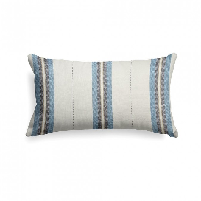 Housse de coussin Kanbo couleur Horizon 25x45 cm