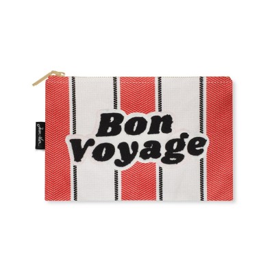 Pochette plate coton Paseo Rouge