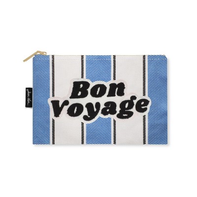 Blue Paseo flat pouch