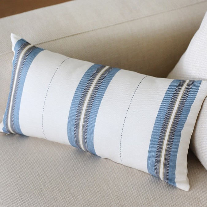 Housse de coussin basque Kanbo Horizon | Jean-Vier